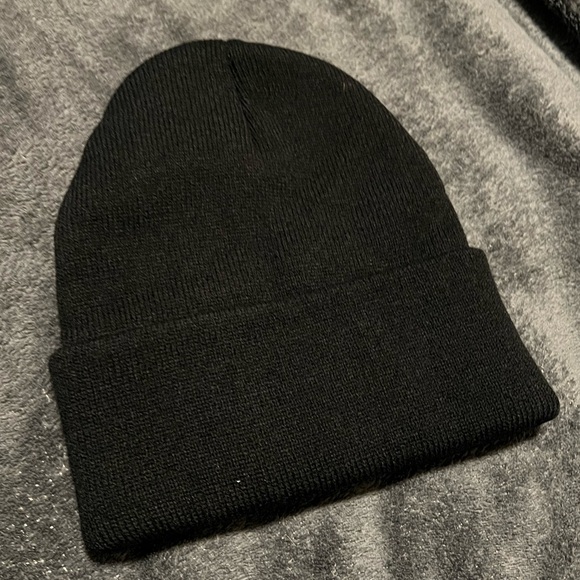 Embroidered Crescent Moon Winter Hat Beanie - Picture 7 of 7